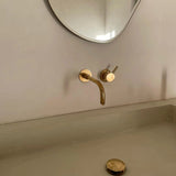 Unlacquered Brass Wall Mount Faucet