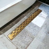 Solid Brass Linear Floor Drain
