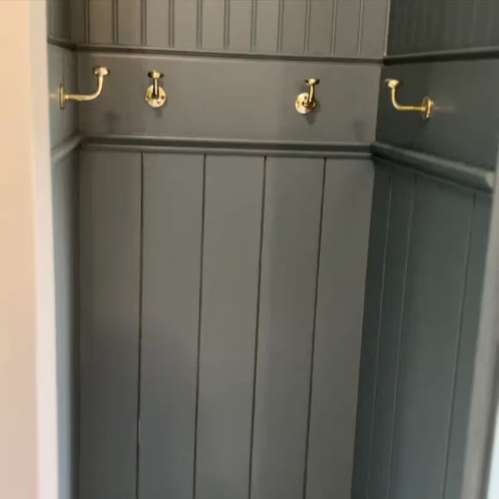 Unlacquered brass wall Hooks - Hooks & Hangers AzulSouk