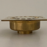 Unlacquered Brass Floor Drain