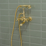 Unlacquered Brass Telephone Tub Filler
