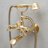 Traditional Brass Tub Faucet