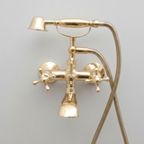 Tub Filler with Brass Hand Shower