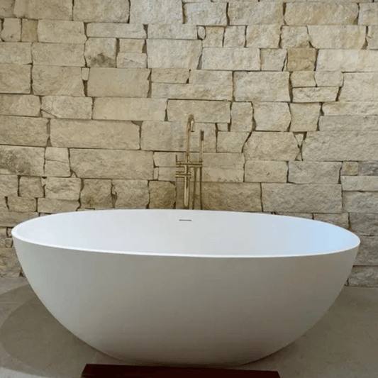 Elegant Floor Mounted Freestanding Tub Filler with HandHeld - shower system AzulSouk