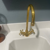Unlacquered brass Single Hole faucet