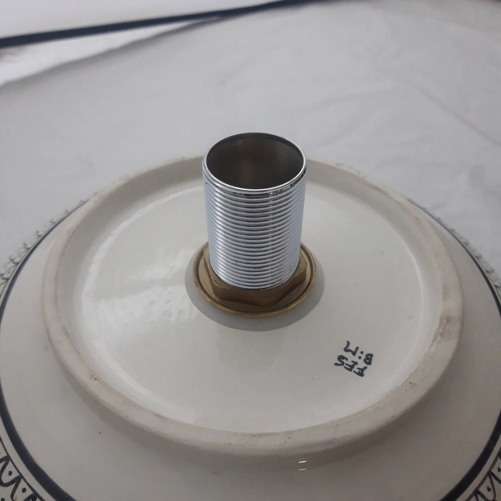 Unlacquered brass push up drain - drains and hardware AzulSouk