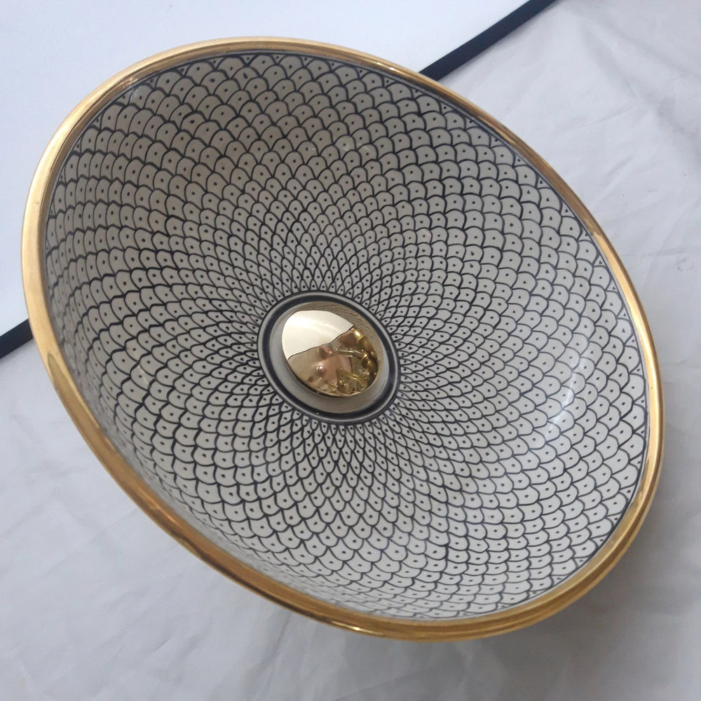 Unlacquered brass push up drain - drains and hardware AzulSouk