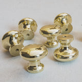 Unlacquered Brass knobs