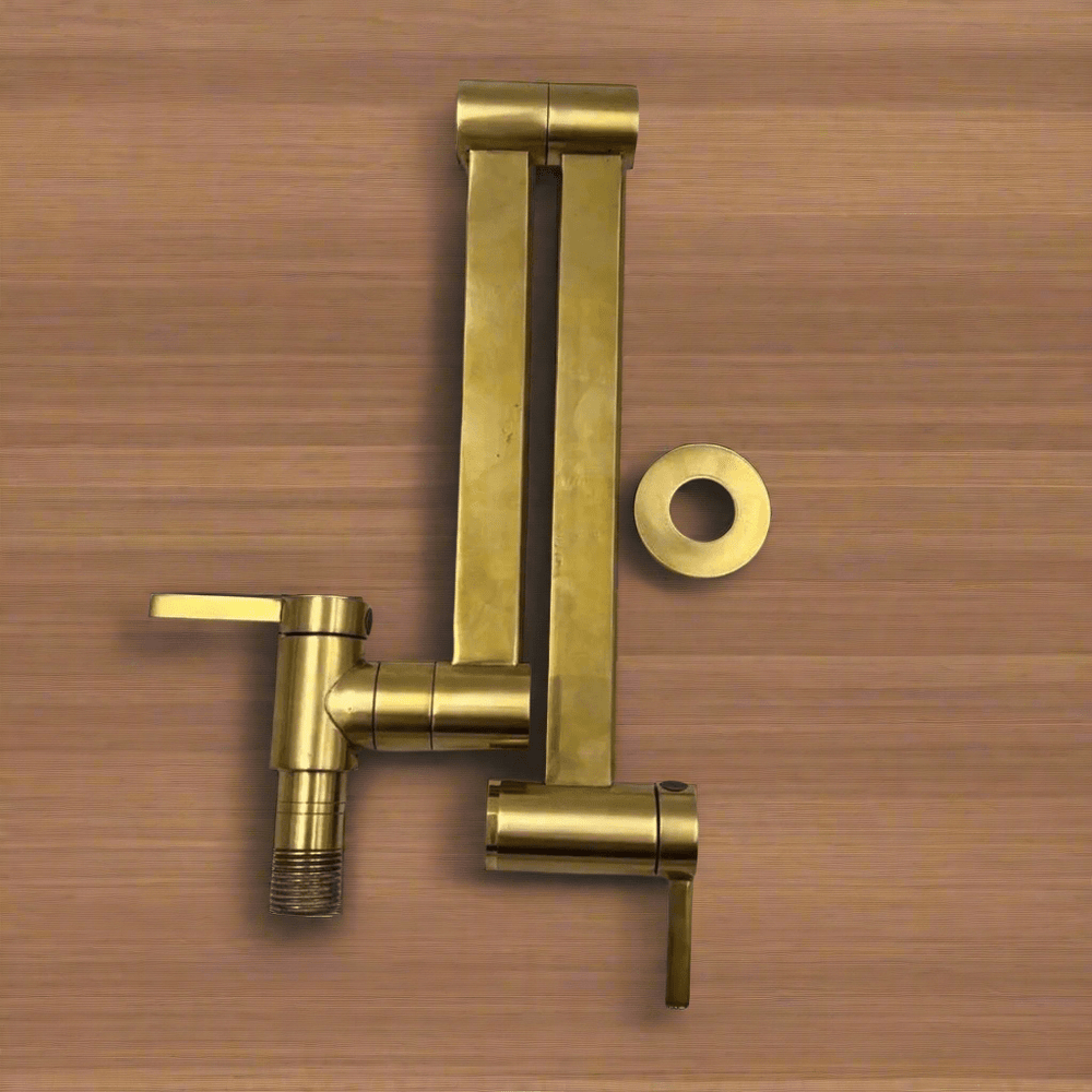 Unlacquered brass Pot Filler - Pot filler AzulSouk