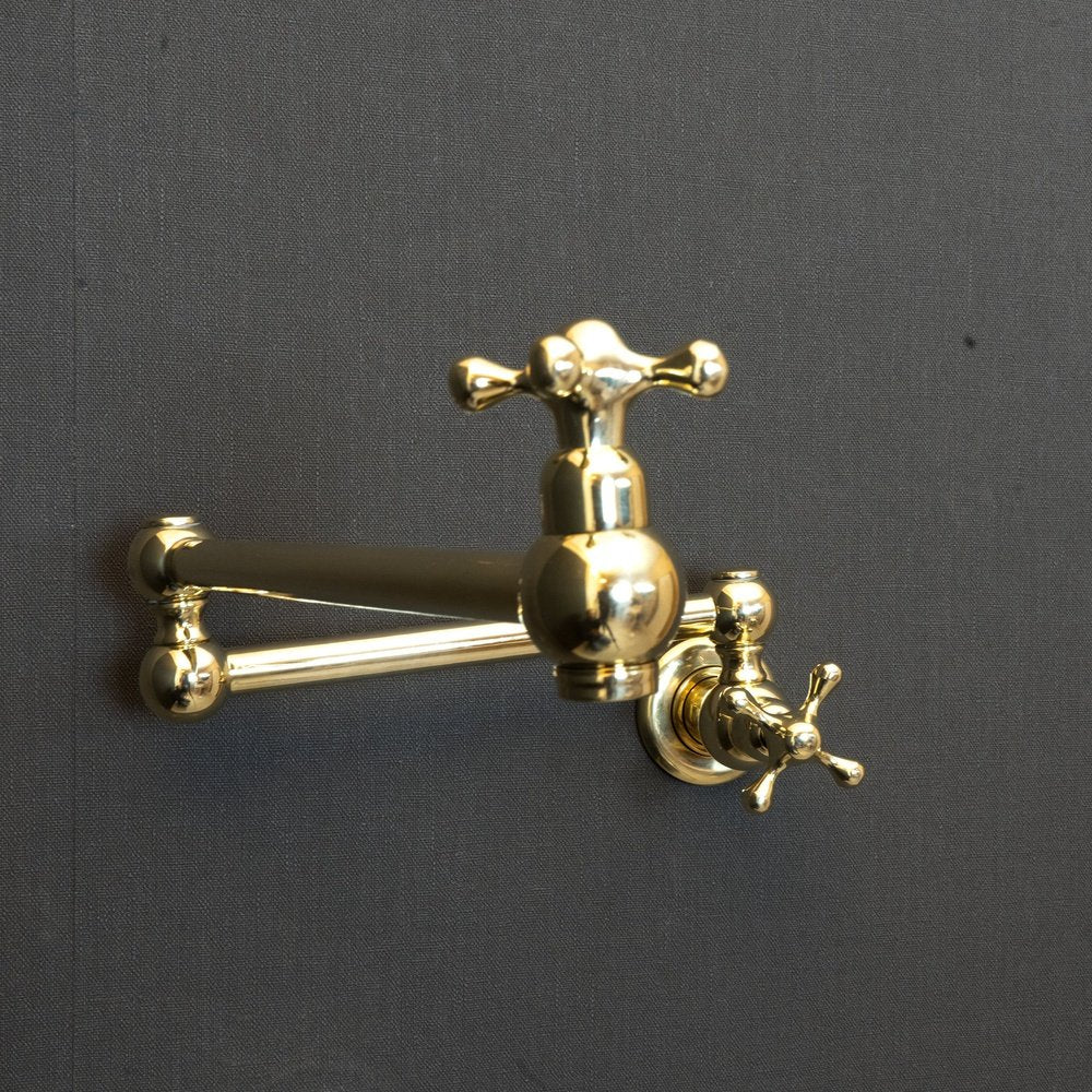 Unlacquered Brass Pot Filler - Pot filler AzulSouk