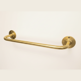 Gold towel bar holder