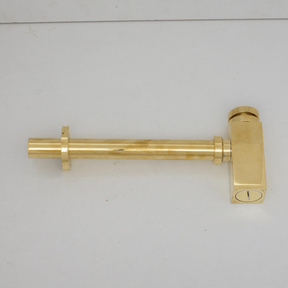 Unlacquered Solid Brass P Trap - drains and hardware AzulSouk