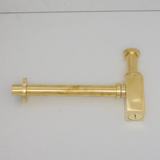Unlacquered Solid Brass P Trap - drains and hardware AzulSouk