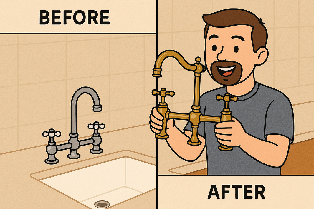 How to Install an Unlacquered Brass Bridge Faucet: A Complete Guide