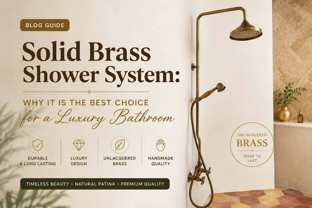 Solid Brass Shower System: Why It Is the Best Choice for a Luxury Bathroom