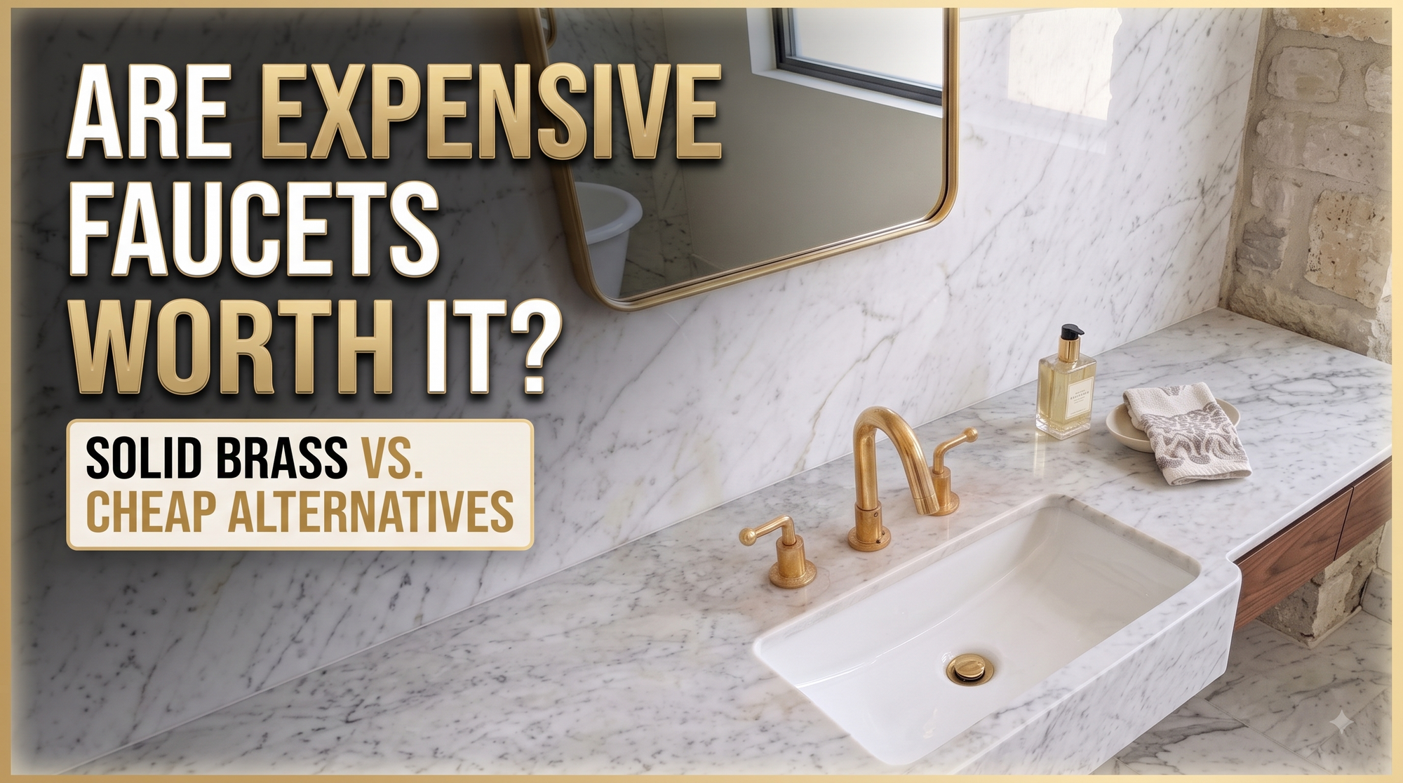Are Expensive Faucets Worth It? Solid Brass vs. Cheap Alternatives