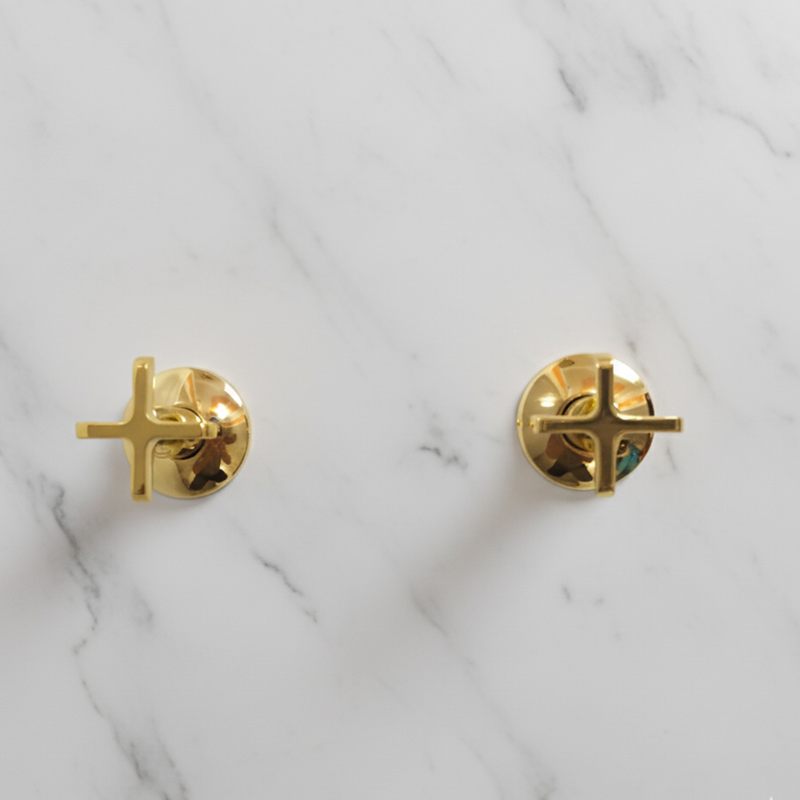 Unlacquered Brass Square Shower Head-zoom-