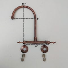 2-hole wall-mounted Faucet 