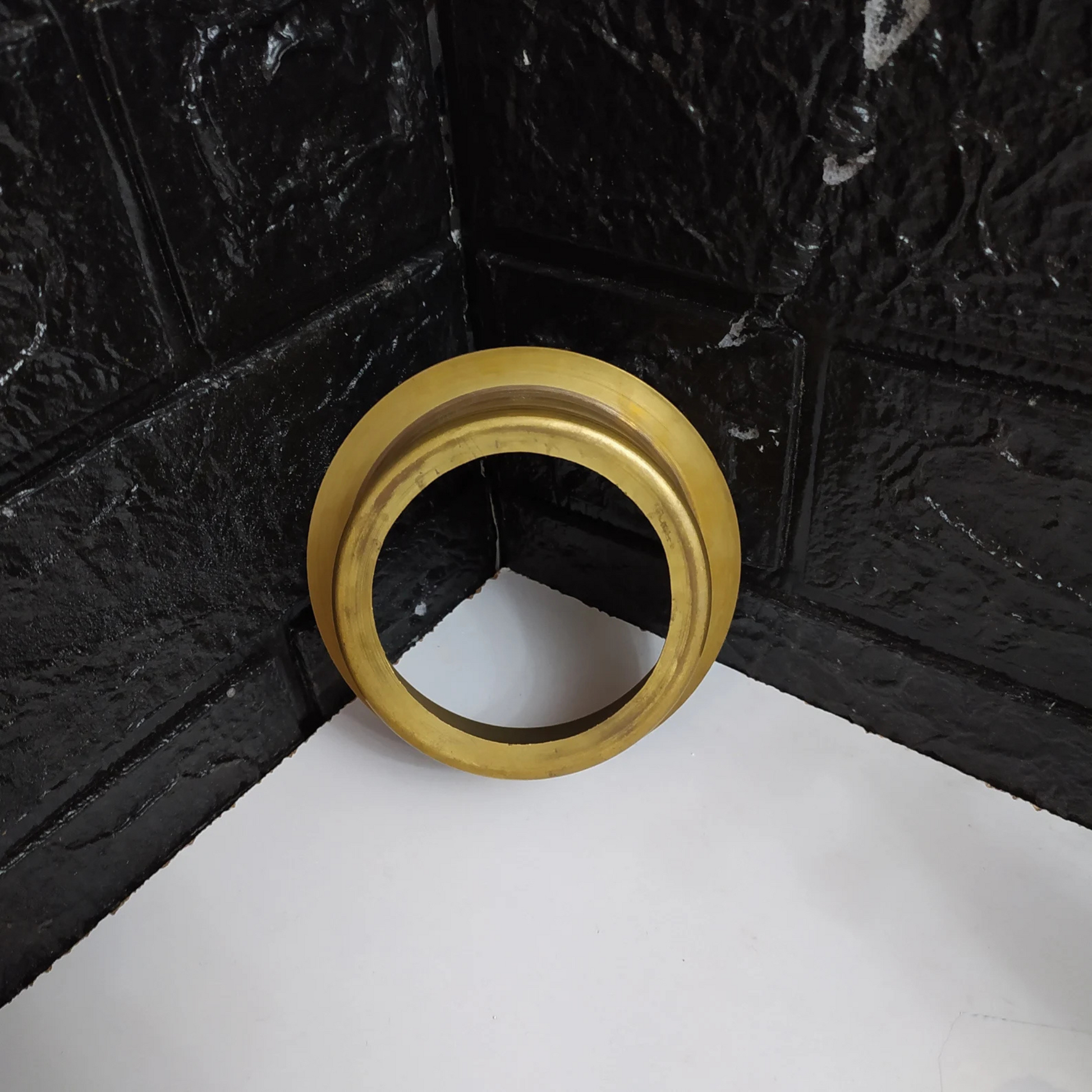 Unlacquered Brass Kitchen Sink Garbage Disposal-2