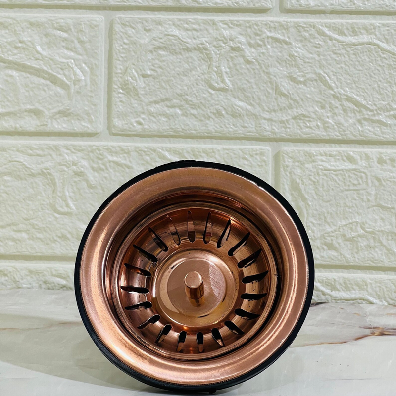 Copper Kitchen Sink Drain-zoom-