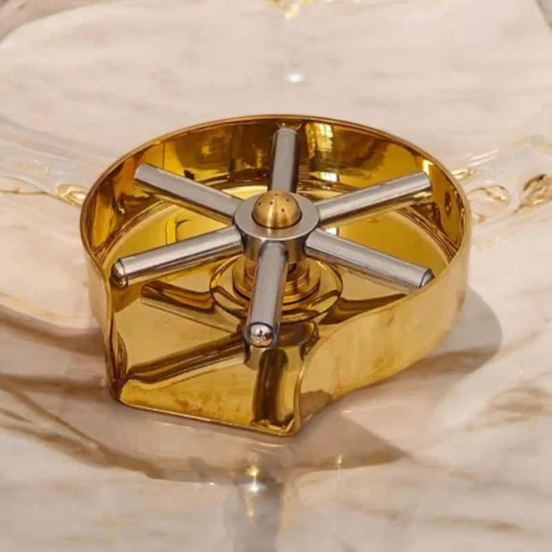 Unlacquered Brass Kitchen Sink Strainer-zoom-
