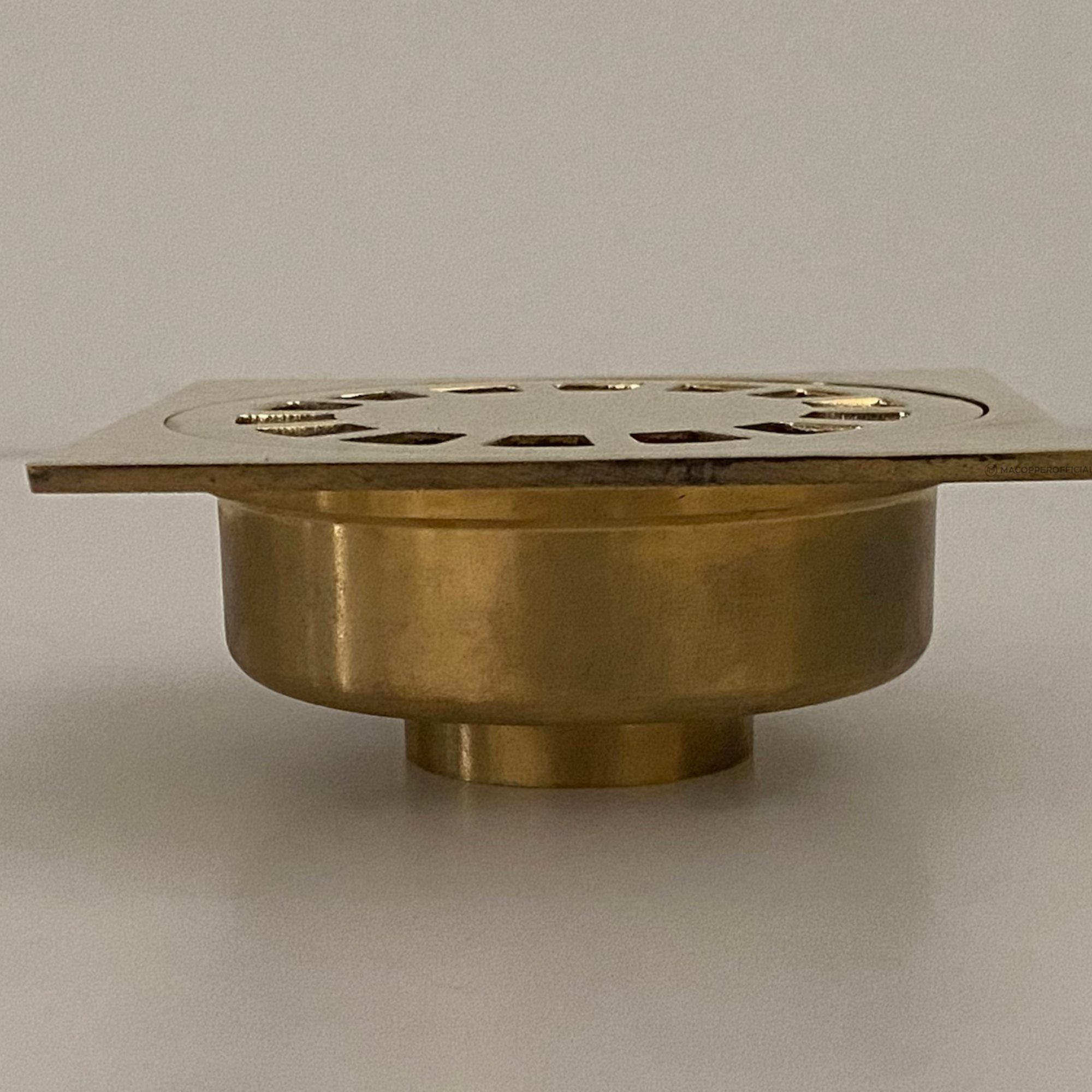 Unlacquered Brass Floor Drain-zoom-4