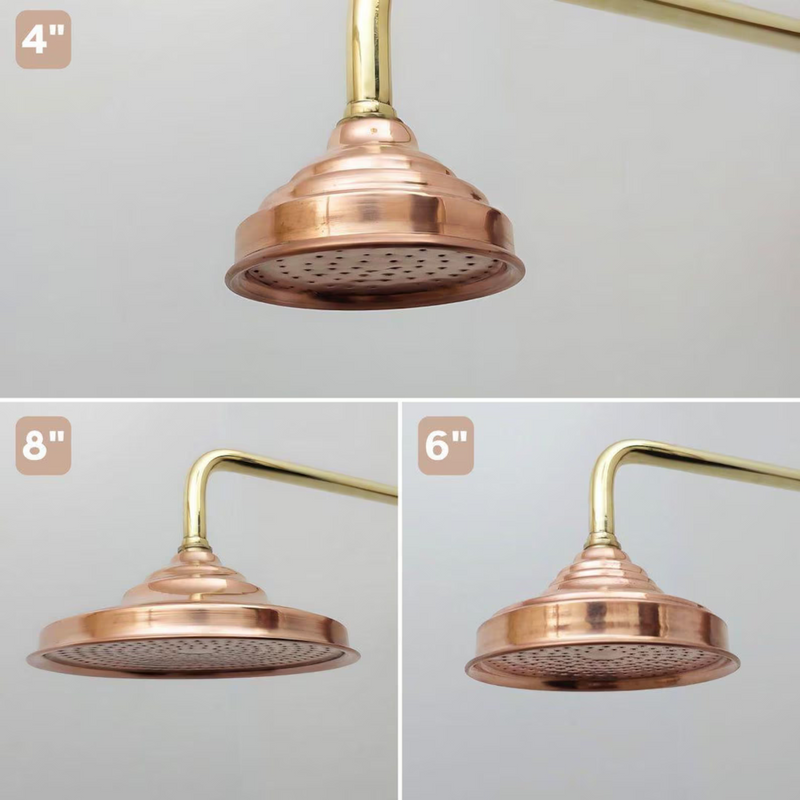 Outdoor Copper ShowerHead-zoom-