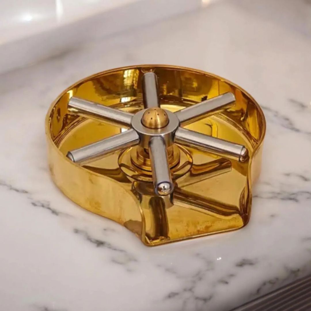 Unlacquered Brass Kitchen Sink Strainer