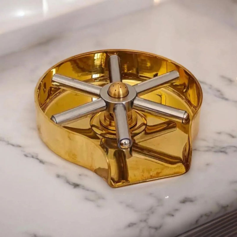 Unlacquered Brass Kitchen Sink Strainer-zoom-