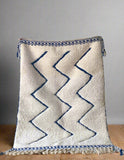 8x10 White Moroccan Rug - Modern Rugs AzulSouk