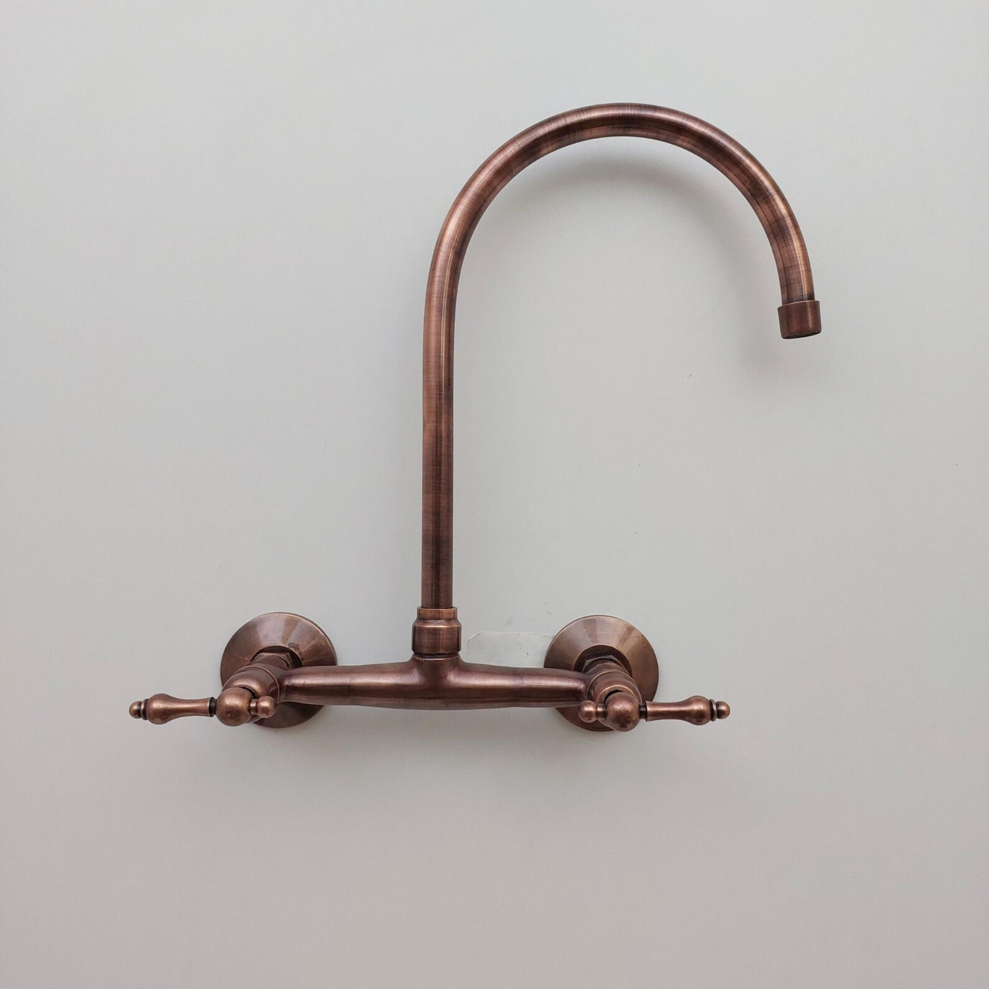 Antique Copper Gooseneck Faucet 