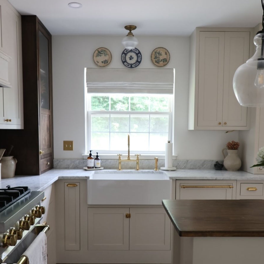 Unlacquered Brass Kitchen Faucet-3