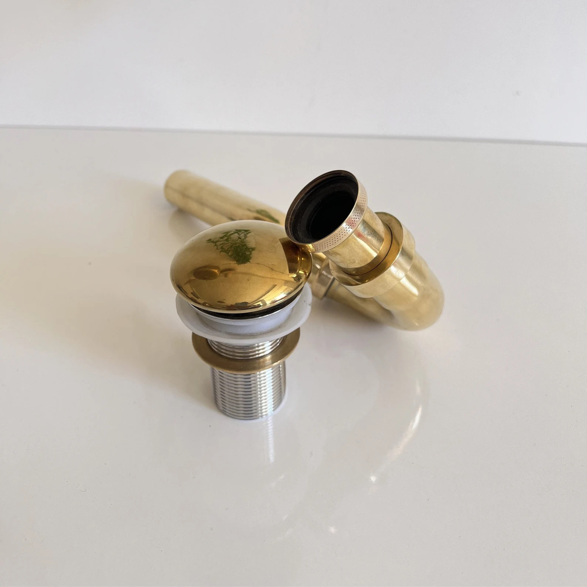 Brass Bathroom Sink Siphon