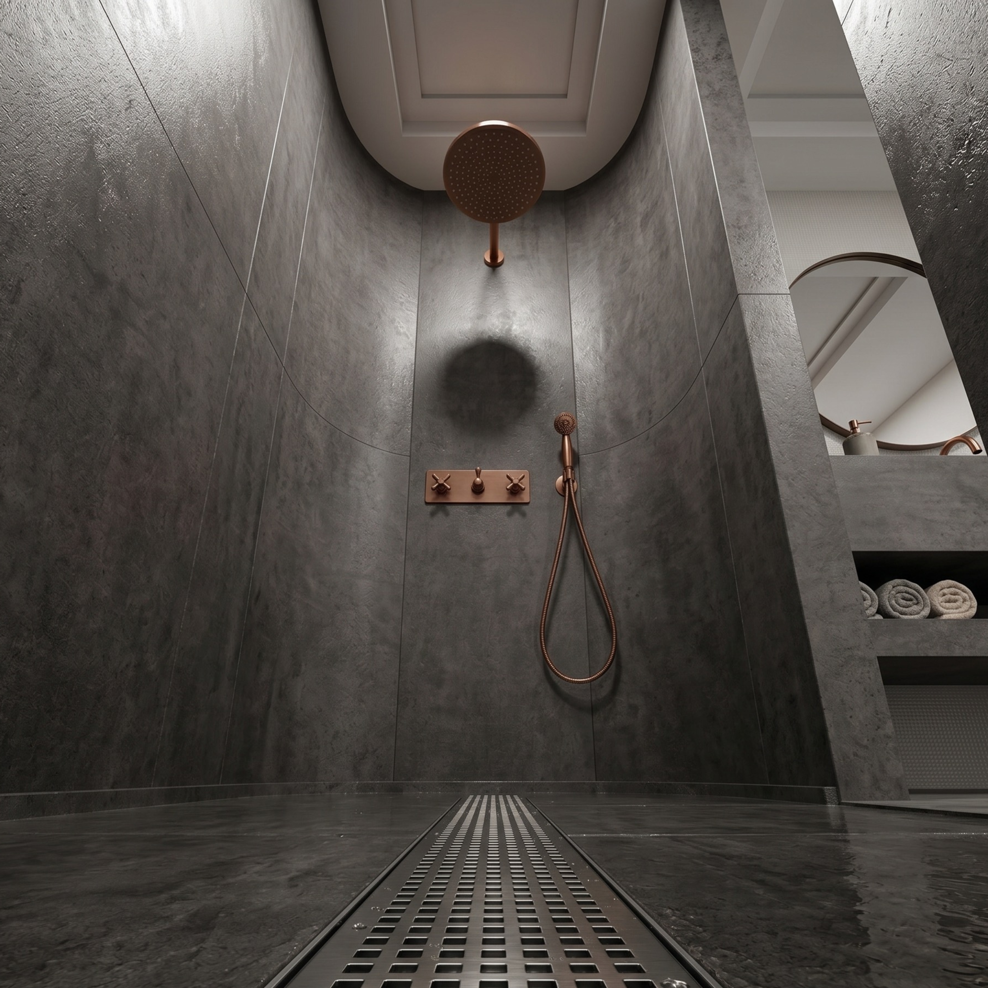 Brass Copper Shower System