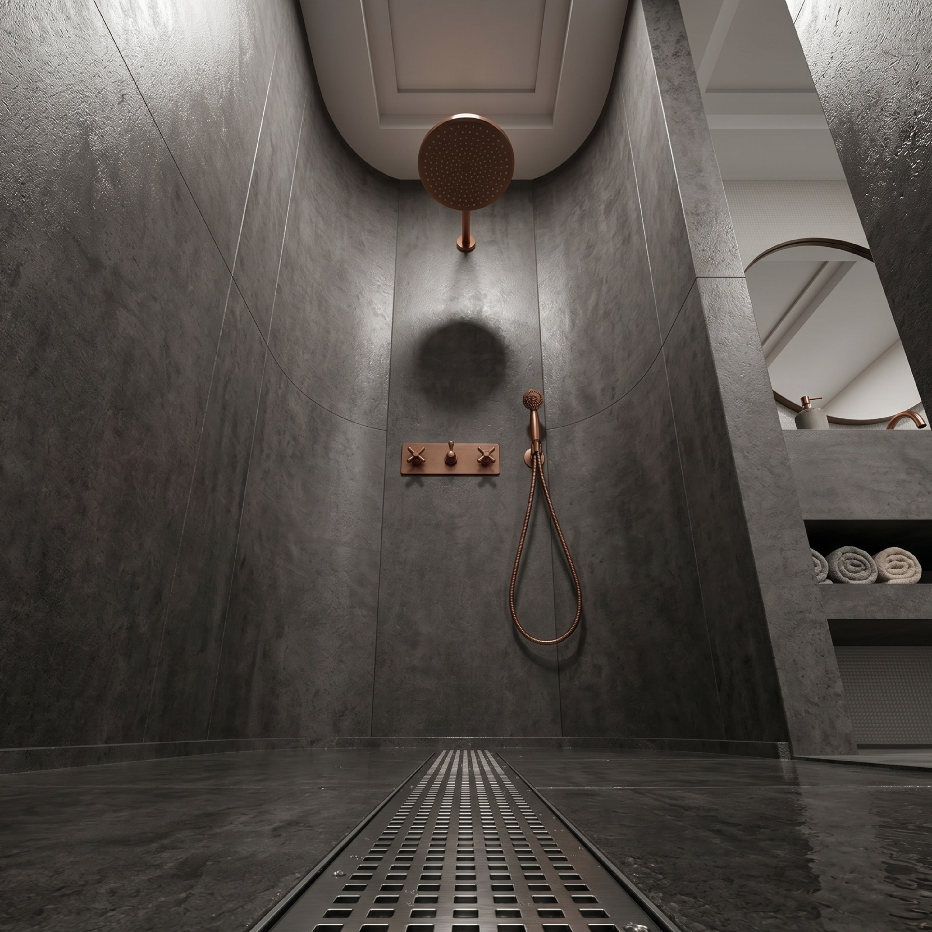 Brass Copper Shower System
