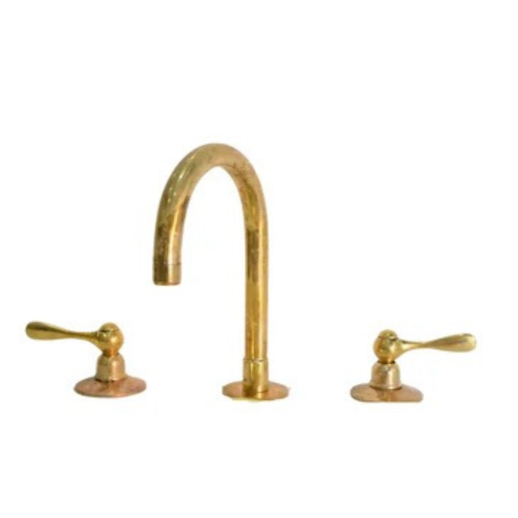 Brass Vanity Sink Faucet Lever Handles