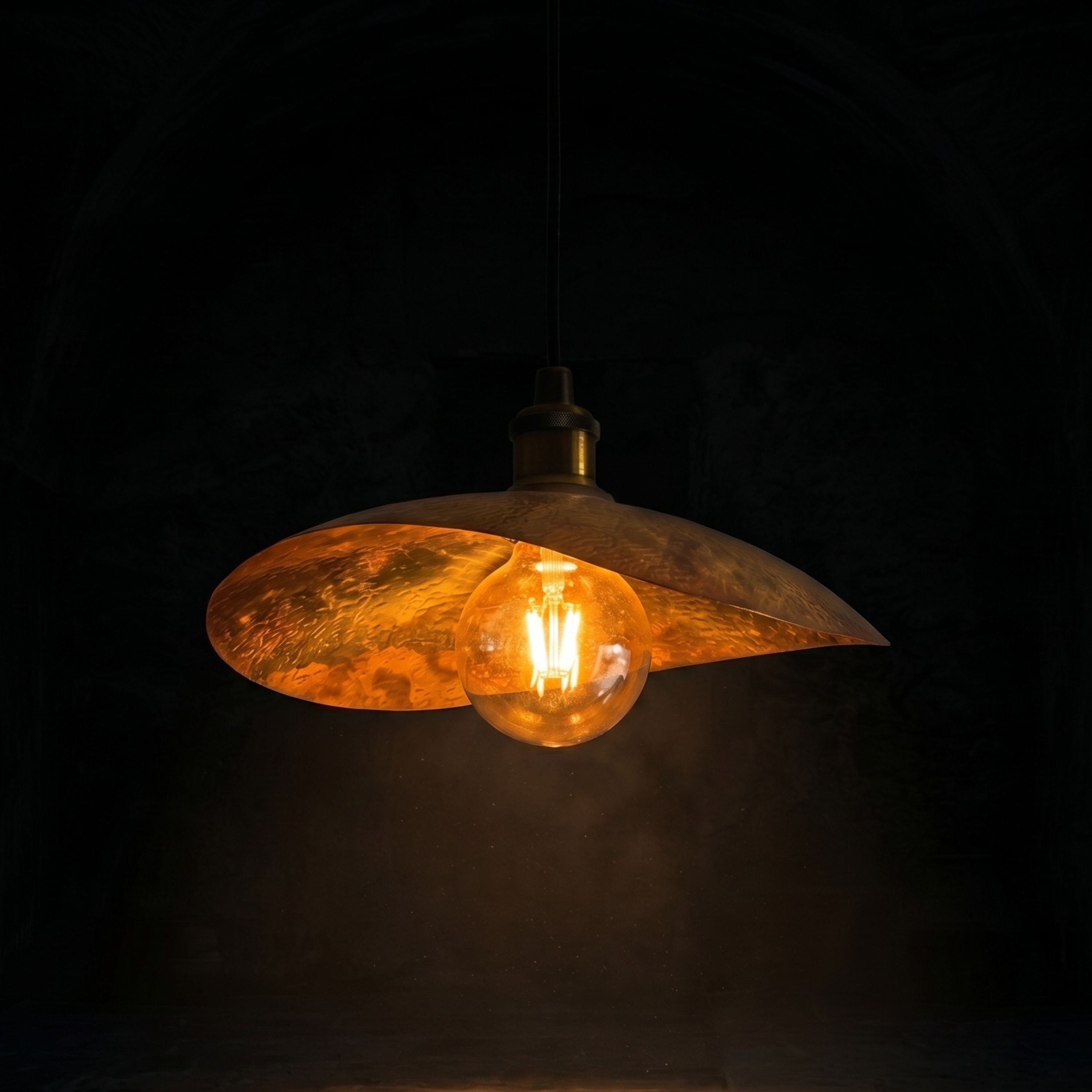 Copper Pendant Light