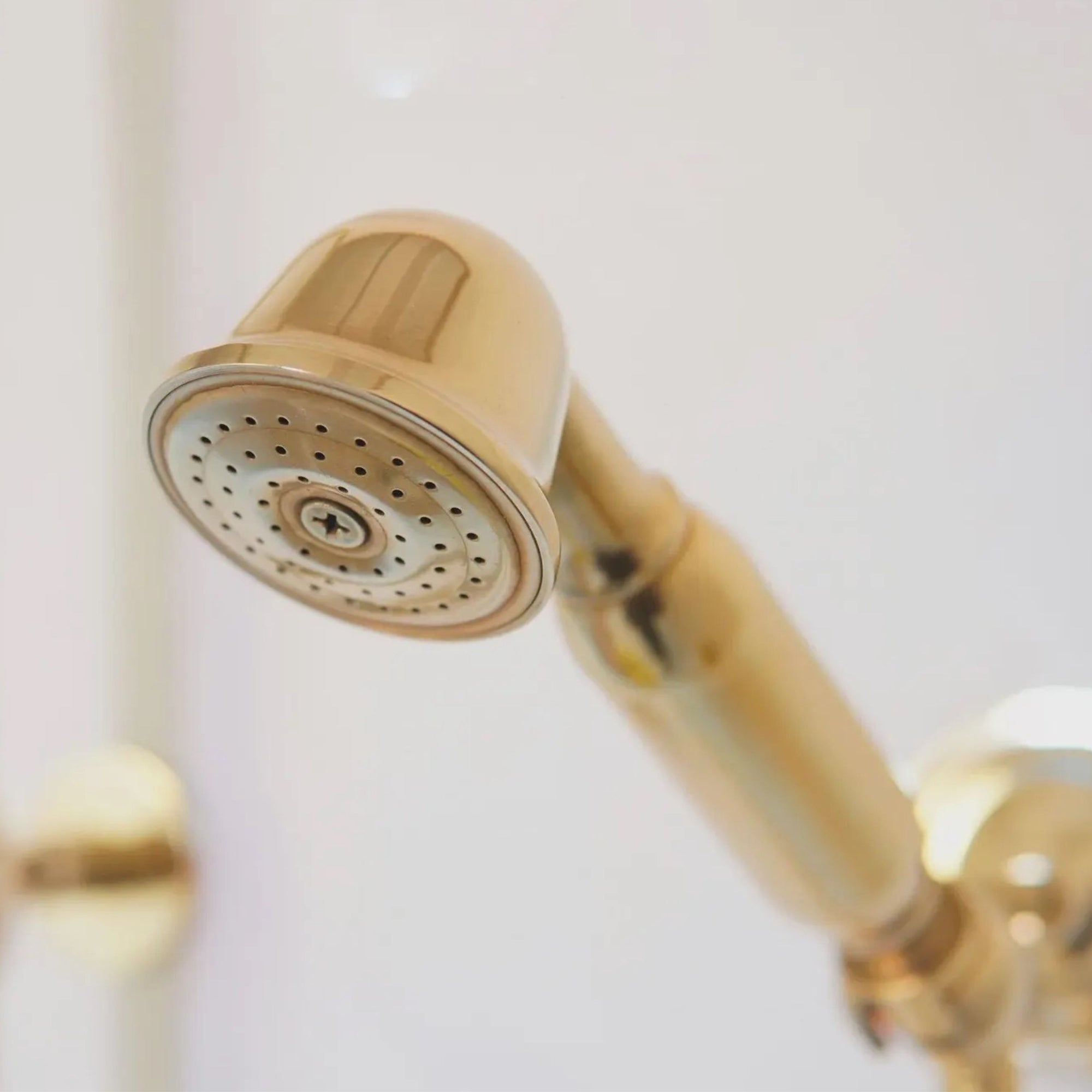 Gold Brass shower head 