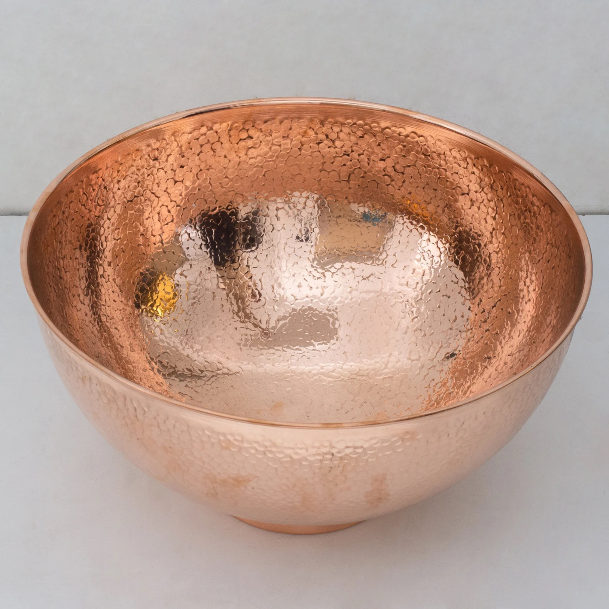 Hammered Copper Vessel Sink