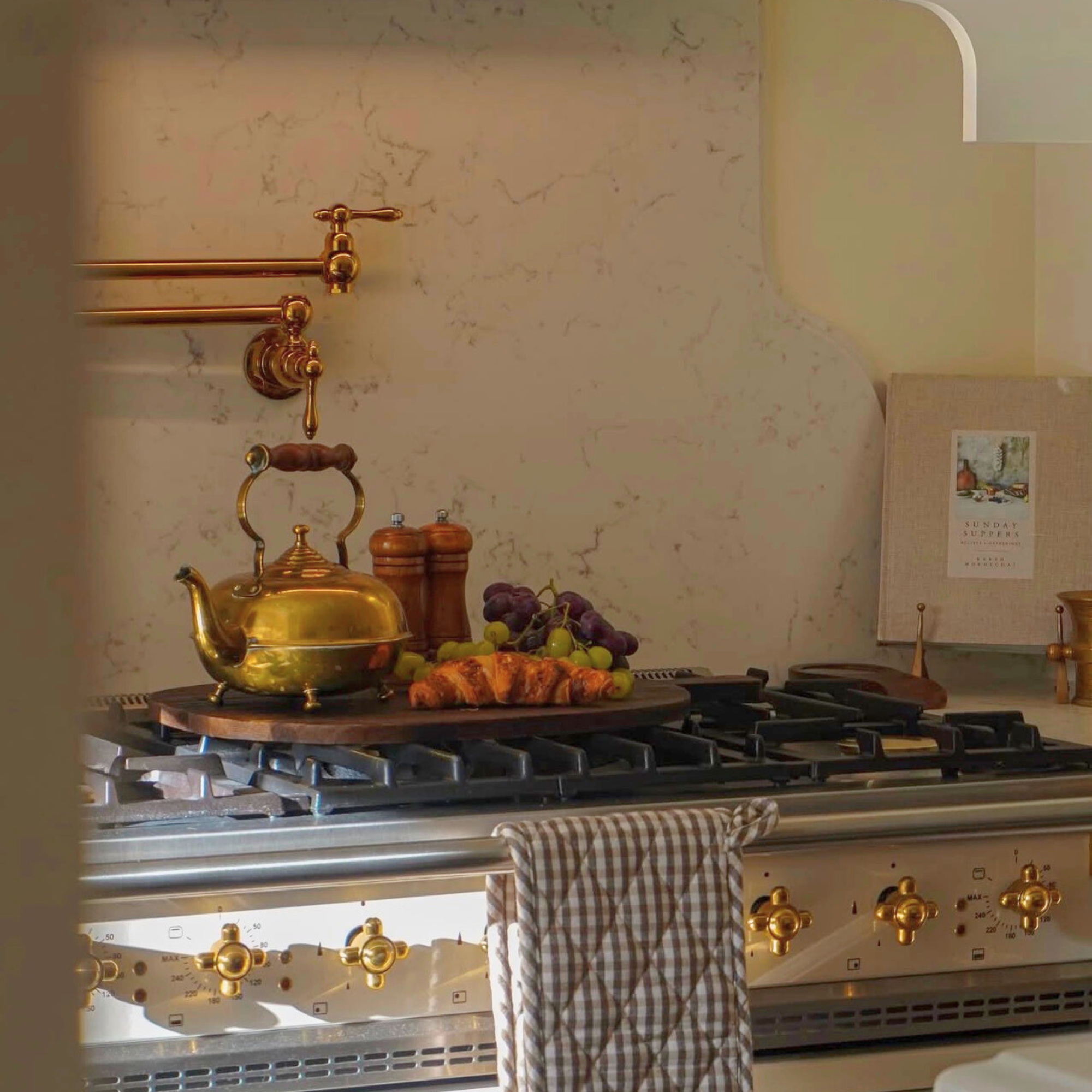 Handmade Brass Pot Filler Kitchen