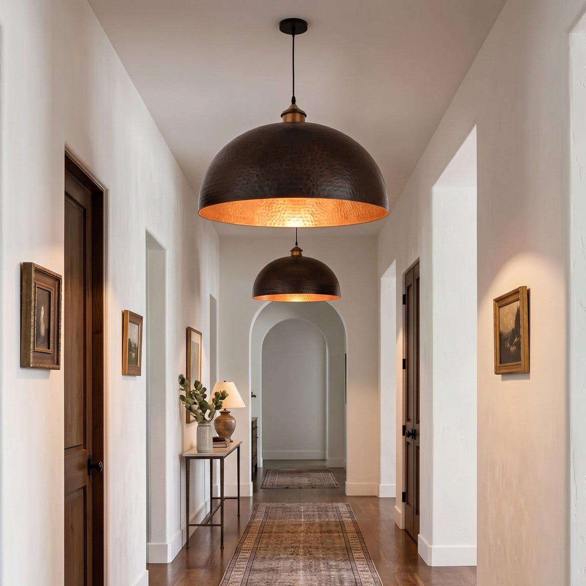 Handmade Copper Pendant Light,