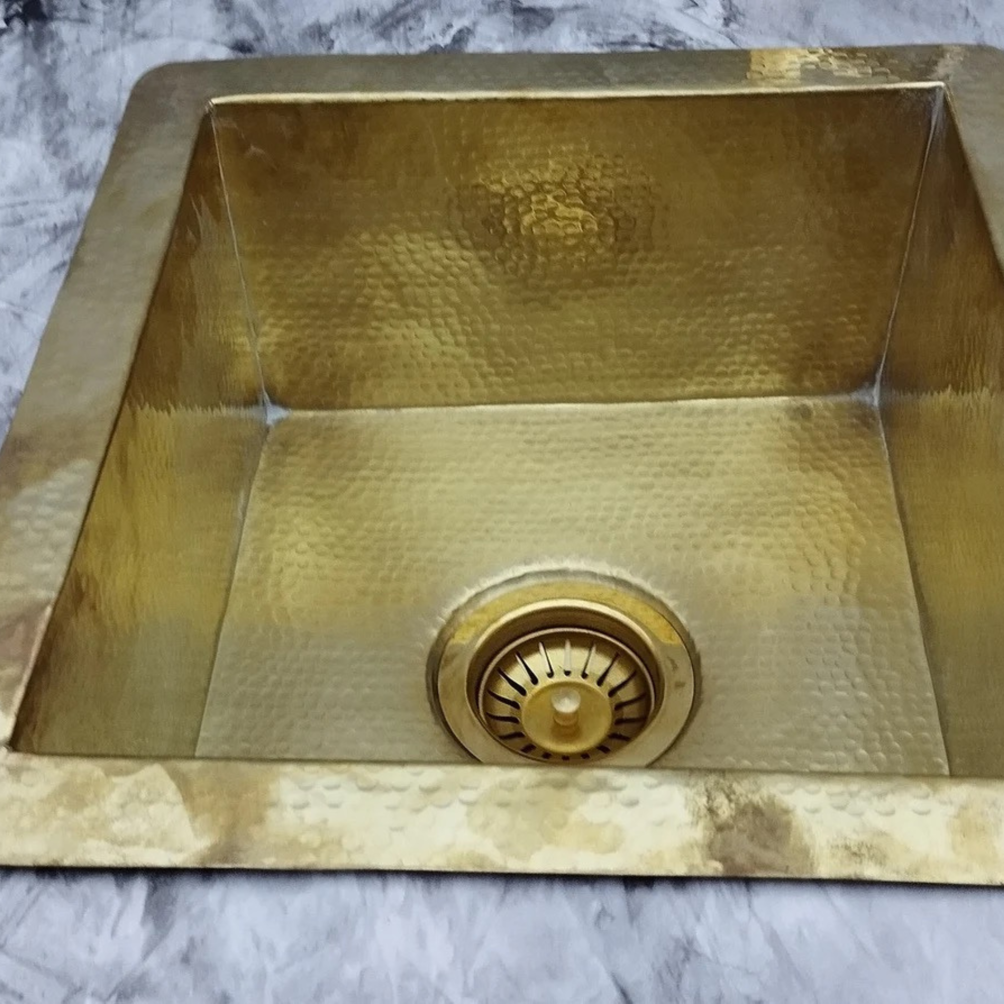 Handmade Solid Brass Kitchen Sink