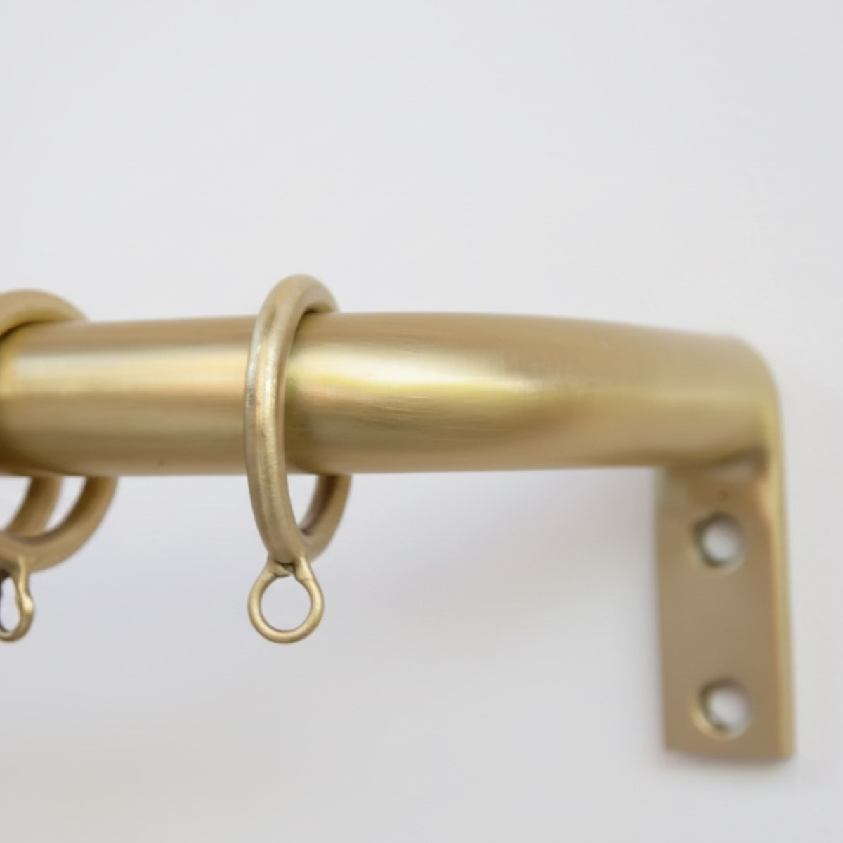 Handmade brass curtain holder