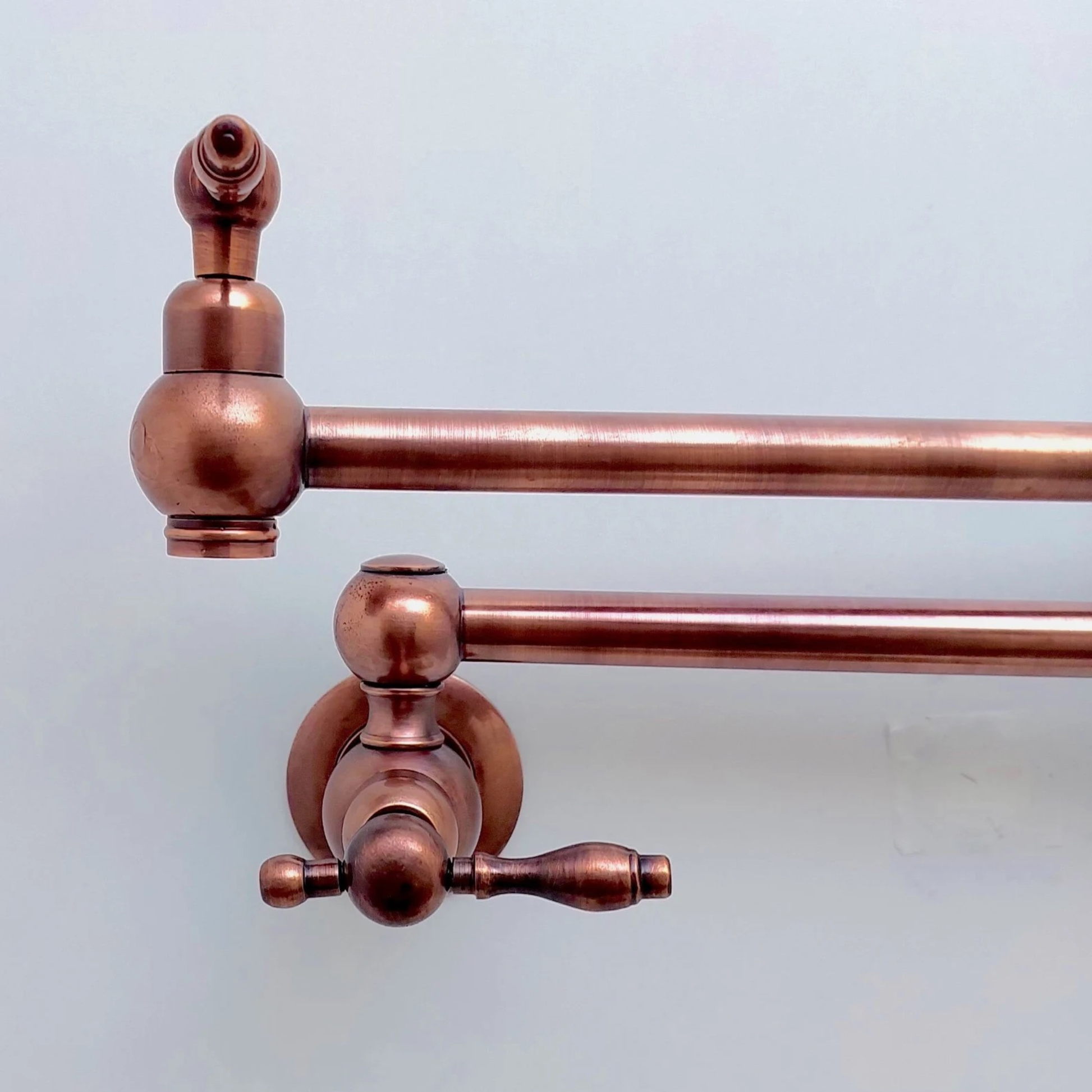 Lever Handle Wall Mount Kitchen Faucet