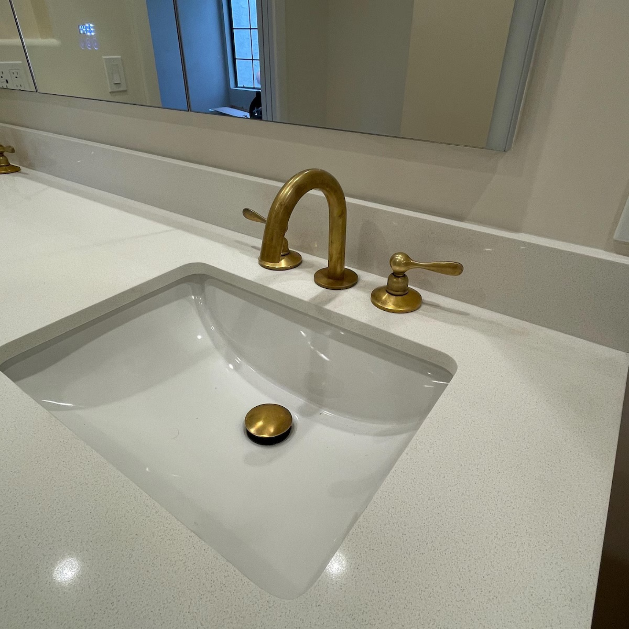 Solid Unlacquered Brass faucet