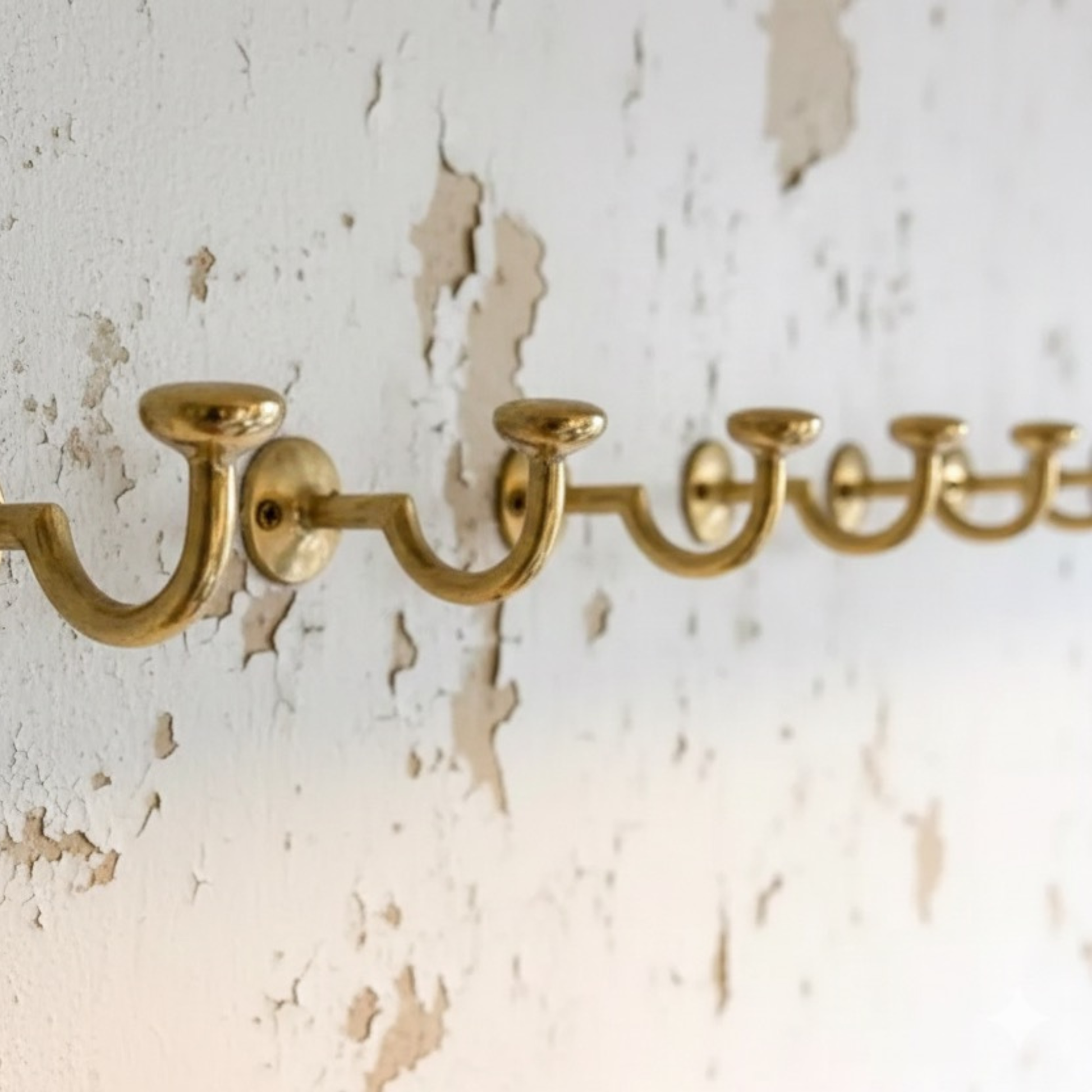 Unlacquered Brass Hooks