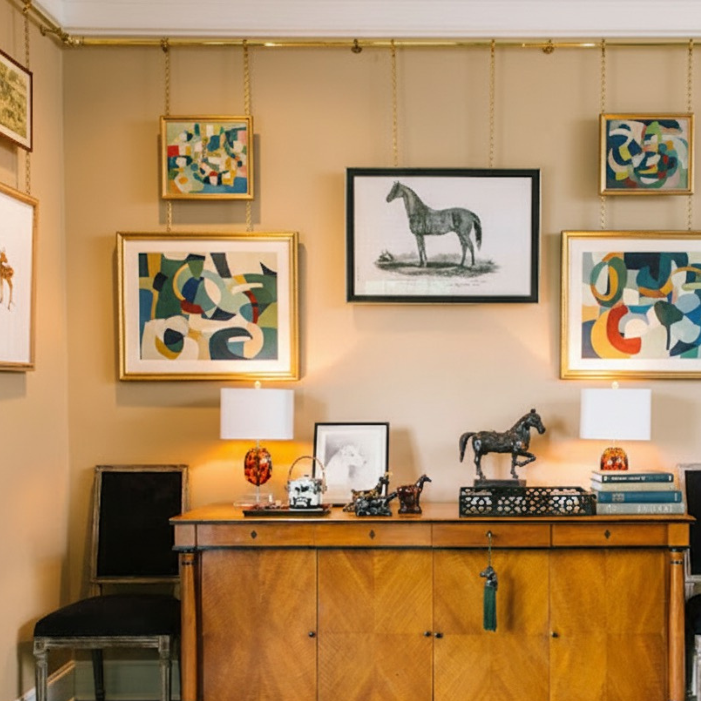 Unlacquered Brass Picture Rail (