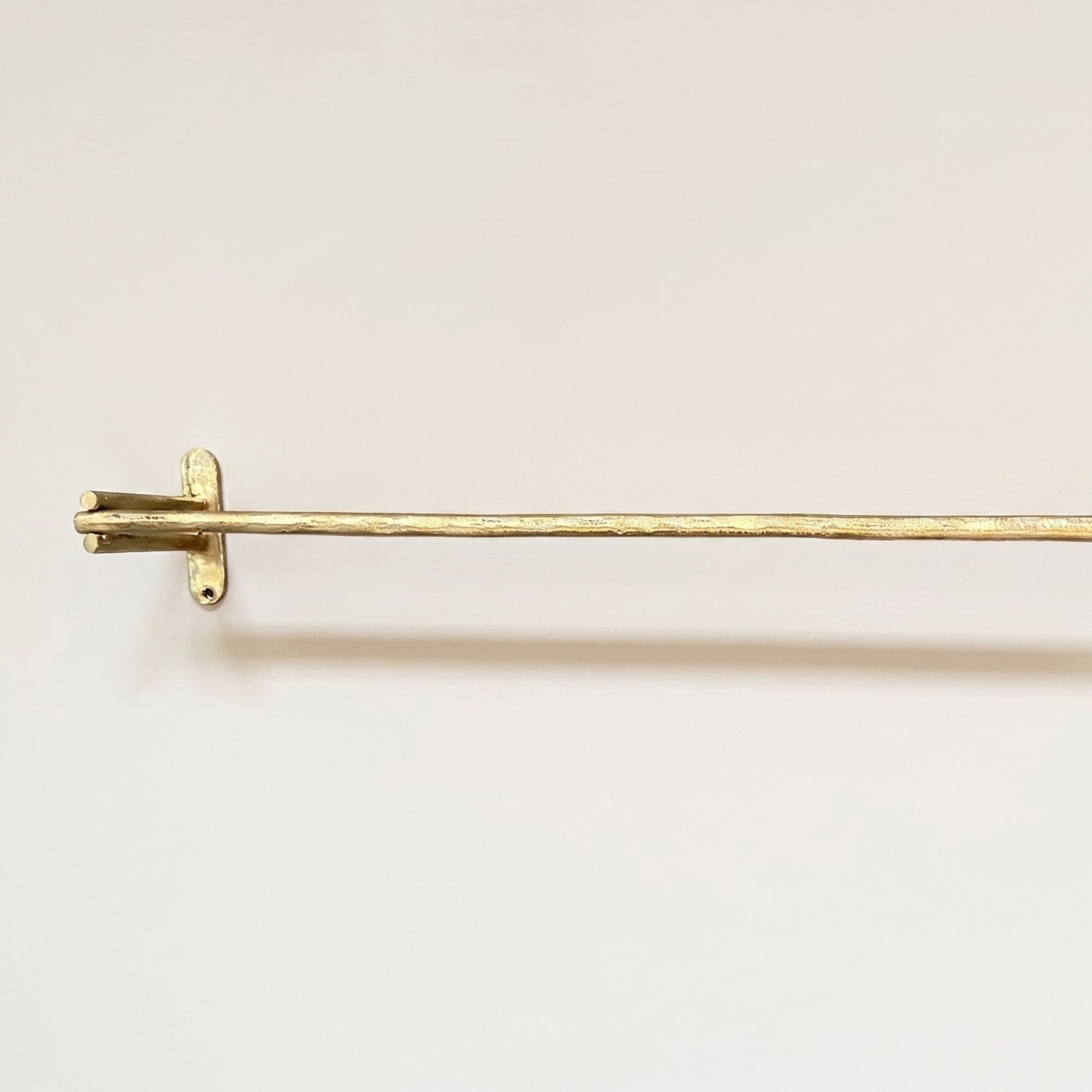 Unlacquered Brass Towel Bar 