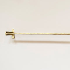 Unlacquered Brass Towel Bar 