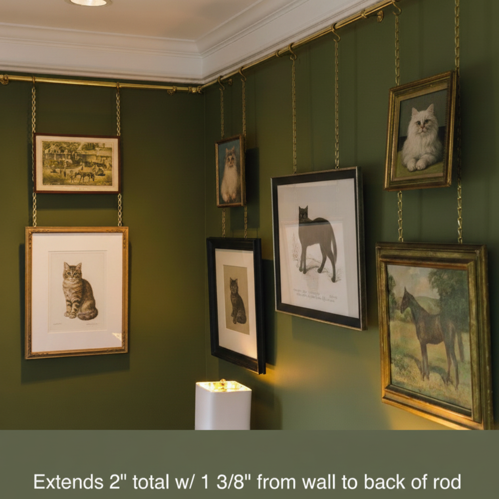 Unlacquered Solid Brass 